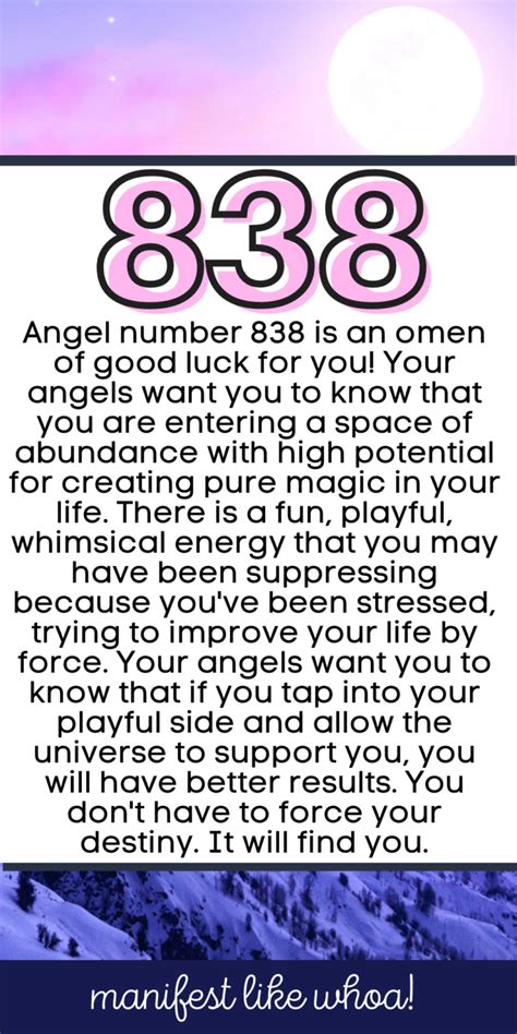 838 angel number|Angel Number 838: 6 Powerful Reasons Youre Seeing It!